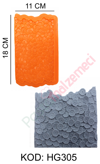 PUL DESENLİ SİLİKON KALIP HG305