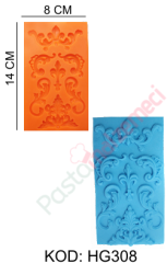 BAROK DESENLİ SİLİKON KALIP HG308