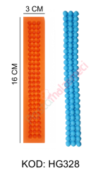 İNCİ ŞERİT SİLİKON KALIP HG328