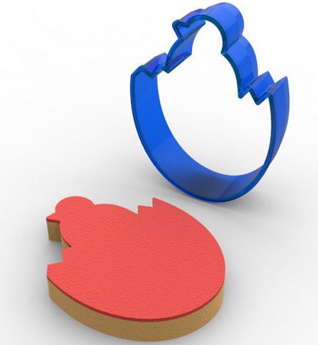 YUMURTADAN CİVCİV POLİKARBON KURABİYE KALIBI