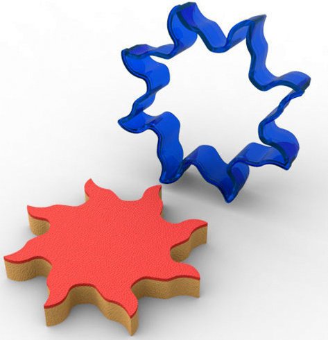 GÜNEŞ POLİKARBON KURABİYE KALIBI