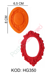 AYNA ÇERÇEVE SİLİKON KALIBI HG350