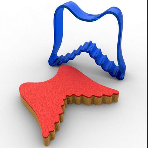 MELEK KANADI POLİKARBON KURABİYE KALIBI