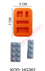 LEGO MODELLERİ SİLİKON KALIP HG362