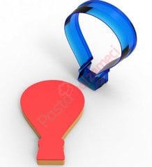 UÇAN BALON POLİKARBON KURABİYE KALIBI