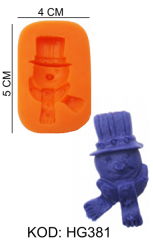 KARDAN ADAM TEMALI SİLİKON KALIP HG381