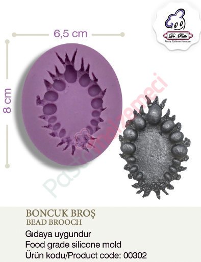 BONCUK BROŞ SİLİKONU