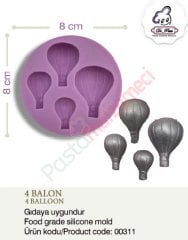 4'LÜ BALON SİLİKONU