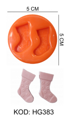 YILBAŞI ÇORAP SİLİKON KALIP HG383