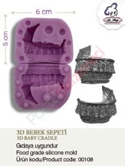 3-D BEBEK SEPETİ SİLİKONU