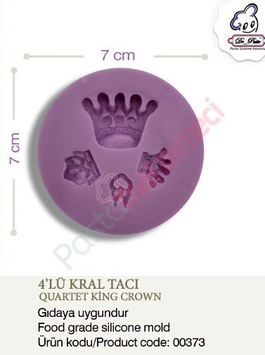 4'LÜ KRAL TACI SİLİKONU