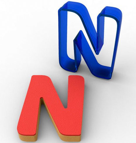 N HARFİ POLİKARBON KURABİYE KALIBI