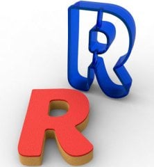 R HARFİ POLİKARBON KURABİYE KALIBI