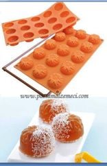 PASTA VE KEK KALIBI PAPATYA MODELLİ 15Lİ İTALYAN MALI