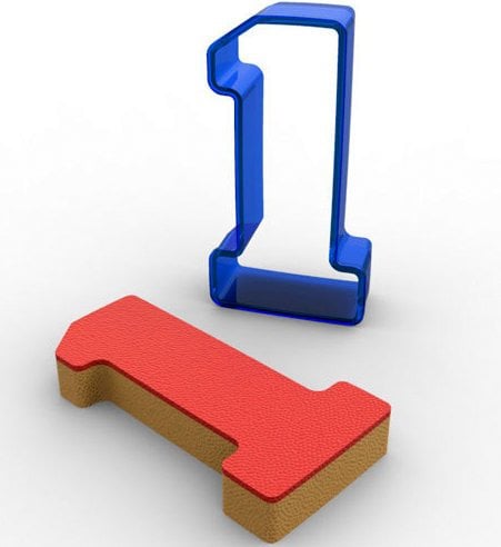 1 POLİKARBON KURABİYE KALIBI