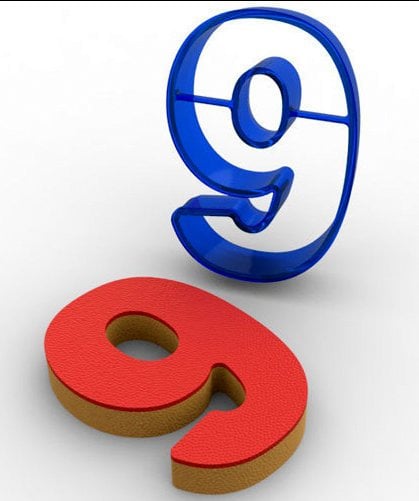 9 POLİKARBON KURABİYE KALIBI