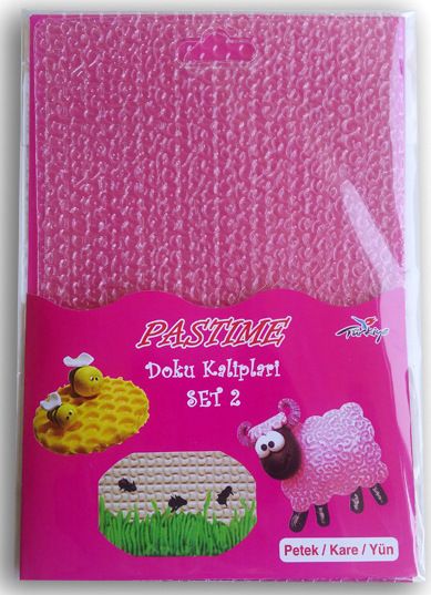 DOKU KALIBI SET 2 PETEK-KARE-YÜN DESENİ