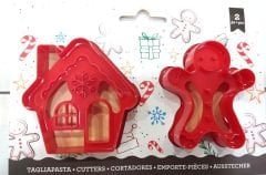 Ginger ve Ev Kurabiye Kalıp Seti 2 li