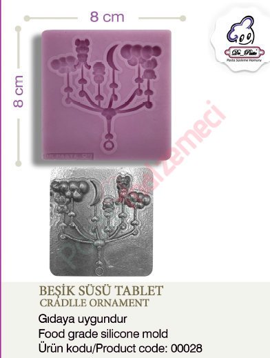 BEŞİK SÜSÜ TABLET SİLİKONU
