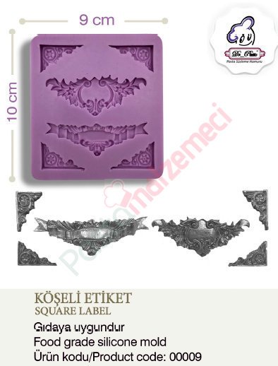 KÖŞELİ ETİKET SİLİKONU