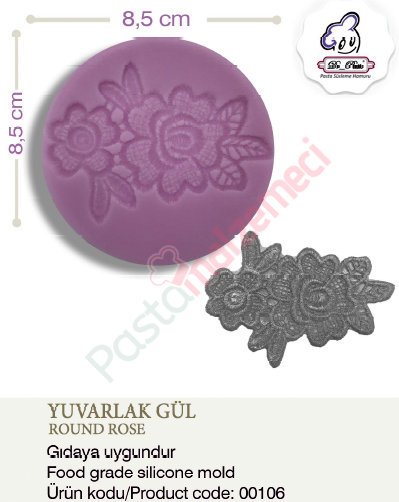 YUVARLAK GÜL SİLİKONU