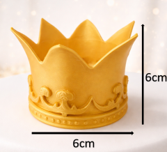 Taç Pasta Figürü 6x6 cm
