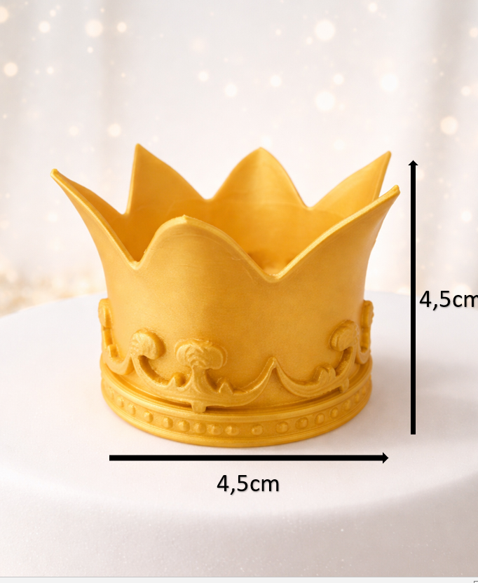Taç Pasta Figürü 4,5 X 4,5 cm
