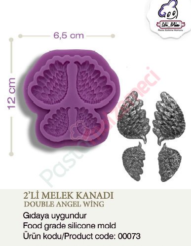 2'li MELEK KANADI SİLİKONU