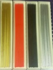 UZUN PASTA MUMLARI 8 Lİ 30 cm