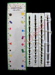 GEOMETRİK DESENLER  CETVEL SETİ 4LÜ