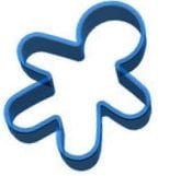 GINGER POLİKARBON KURABİYE KALIBI