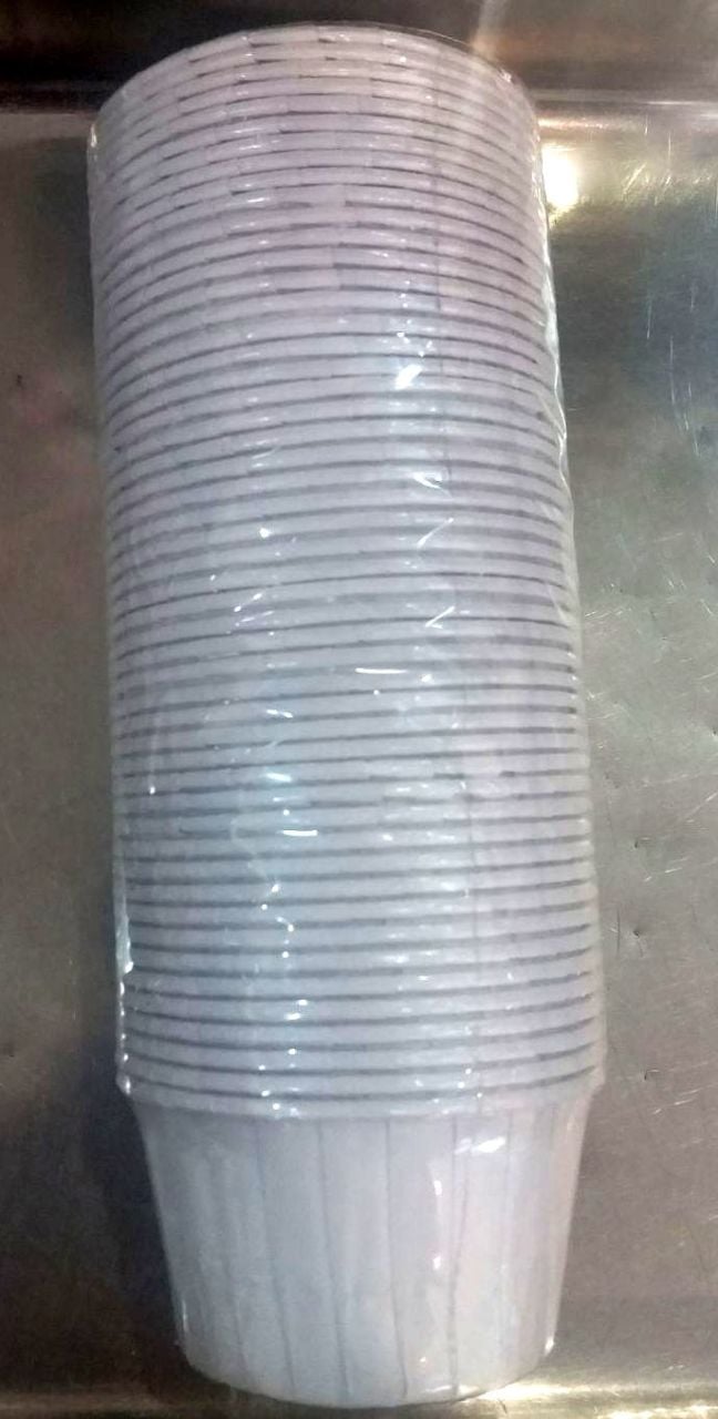 BEYAZ PET KAPSÜL 6 CM ÇAP 50Lİ