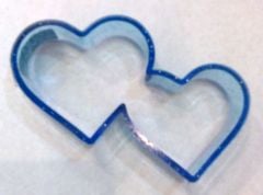 ÇİFTLİ KALP POLİKARBON KURABİYE KALIBI