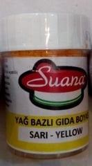 SARI YAĞ BAZLI GIDA BOYASI 7 GR