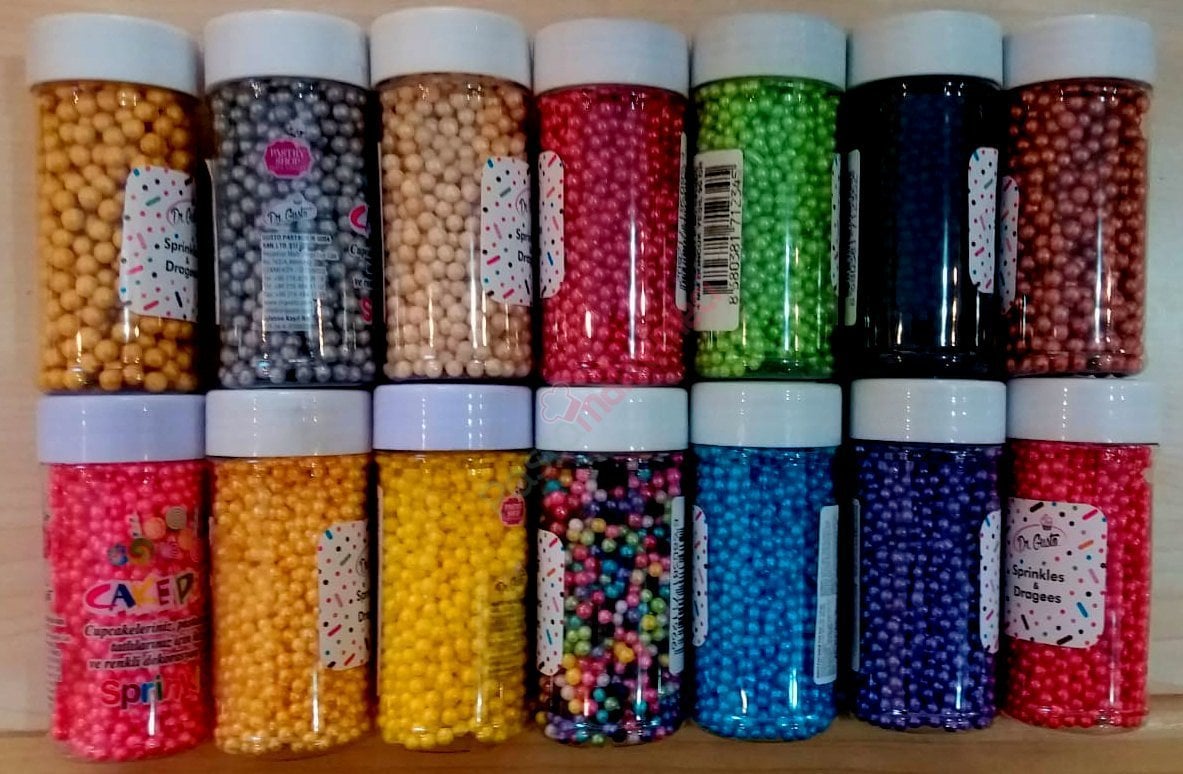 DR GUSTO 4MM BONCUK ŞEKER DRAJELER 90 GR