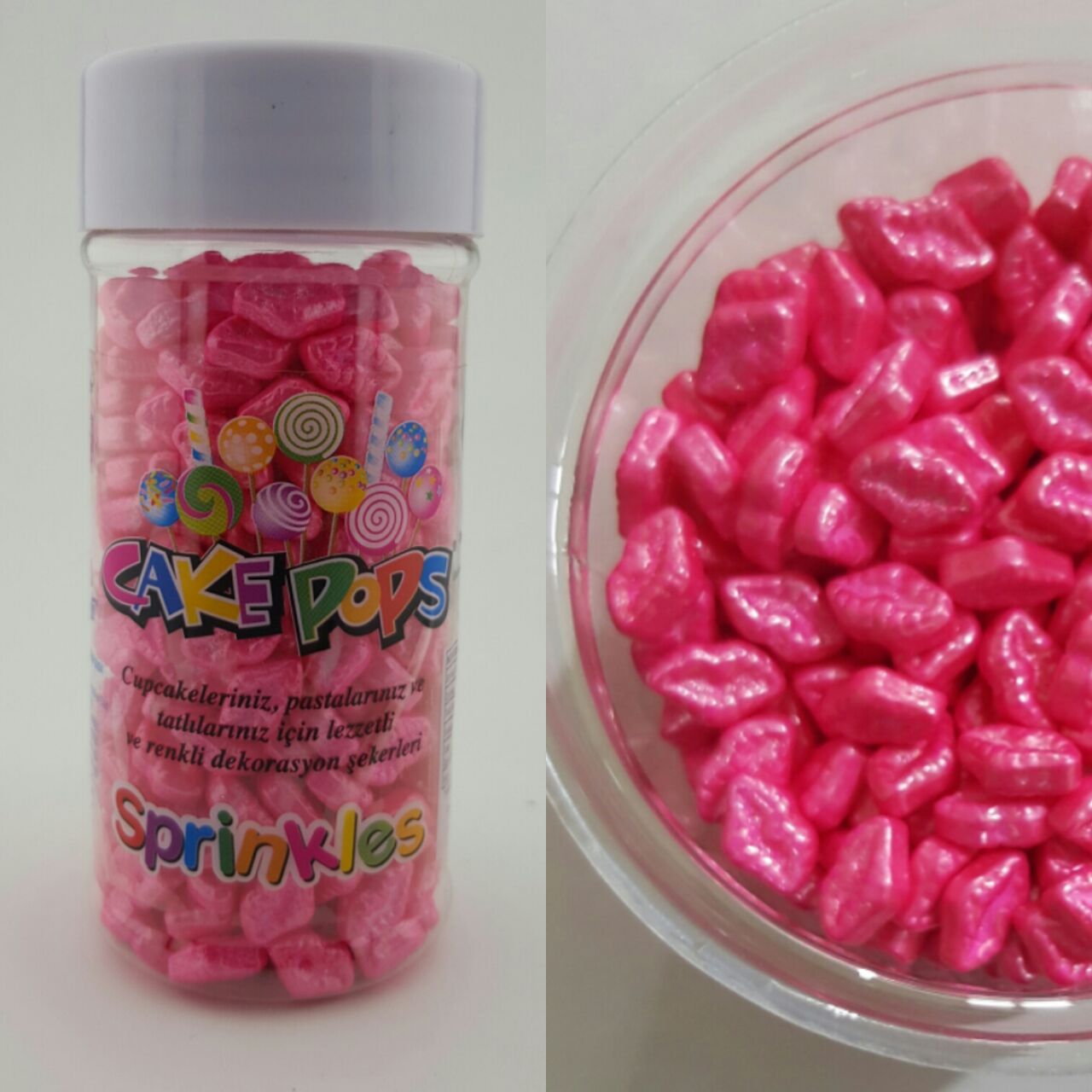 SPRİNKLES PEMBE DUDAK ŞEKERİ 90GR