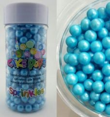 SPRİNKLES İRİ MAVİ BONCUK ŞEKERİ 3MM 45 gr- 90 gr- 250 gr