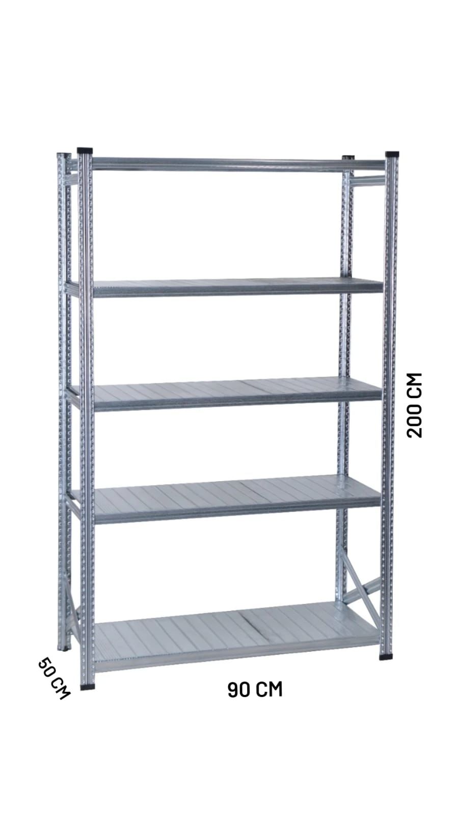 GALVNİZ RACK ÜNİTE 50X200 5 KATLI