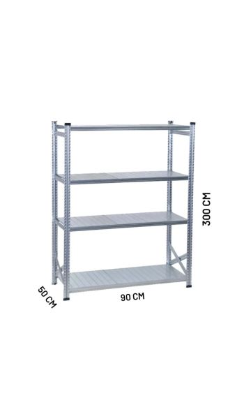 GALVANİZ RACK ÜNİTE 50X 300 4 KATLI