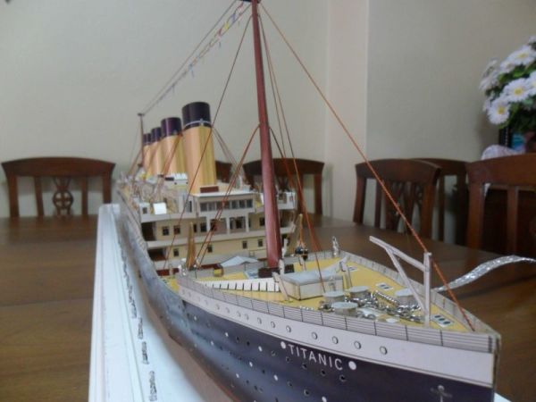 Titanic Maketi - El Emeği Titanik Modeli