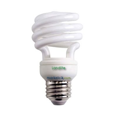 11 Watt E27 Duylu Spiral Enerji Tasarruflu Ampul Beyaz Işık