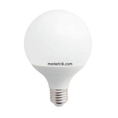 Marketcik 12-14 Watt G95 Led Glop Ampul, E27 Normal Duylu Günışığı Işık