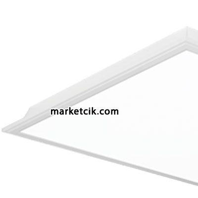 Marketcik 48 Watt Sıva Altı 60x60 Backlight Led Panel Armatür Beyaz Işık 10lu Paket