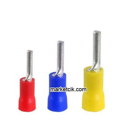 Marketcik 4-6 mm İğne Tip İzoleli Kablo Ucu