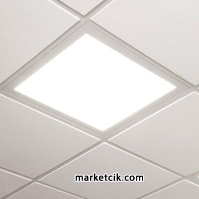 Pelsan-Tio 48 Watt 60x60 Clipin Led Panel Günışığı-Beyaz Işık