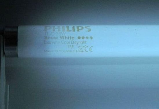 Philips, Osram, Sylvania, General 18 Watt T8 Floresan Ampul Snow White