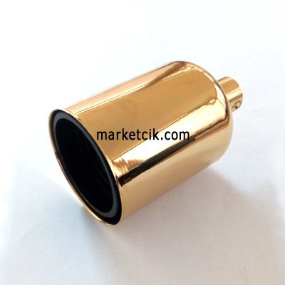 Marketcik Dekoratif Metal Altın Sarısı Lale E27 Duy