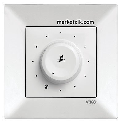 Viko by Panasonic Meridian Beyaz Müzik Yayın Anahtarı