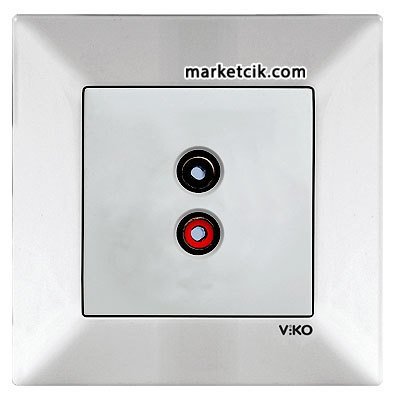 Viko by Panasonic Meridian Beyaz Müzik Yayın Hoparlör Prizi
