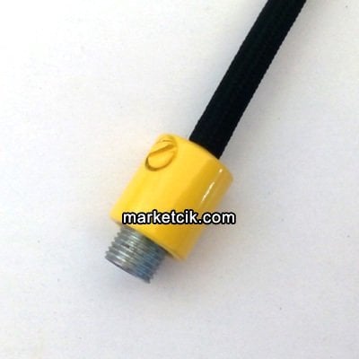 E14 E27 Duylar ve Kablolar İçin Metal Sarı Kablo Kilidi